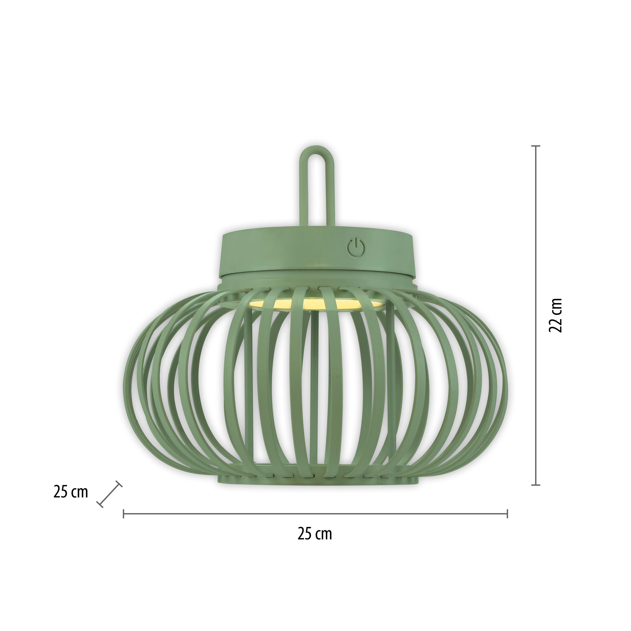 JUST LIGHT.LED-Akku-Tischleuchte 1 flg