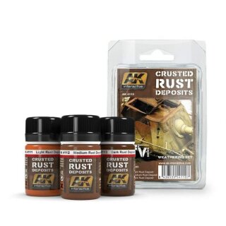 AK Crusted Rust Deposits Weathering Set