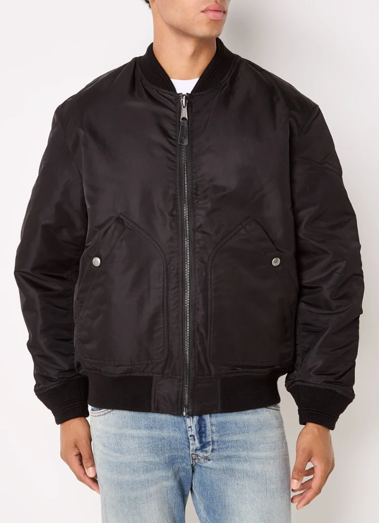 Giacca bomber reversibile Diesel J-Held con tasche laterali