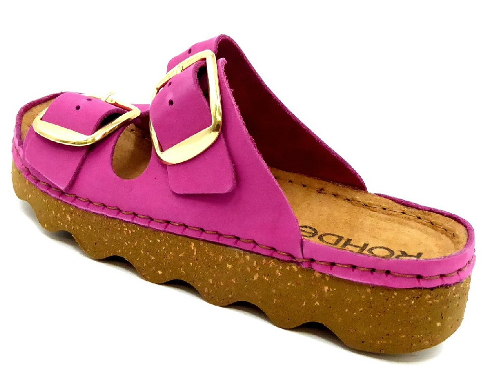 ROHDE Klassische Sandalen lila/pink