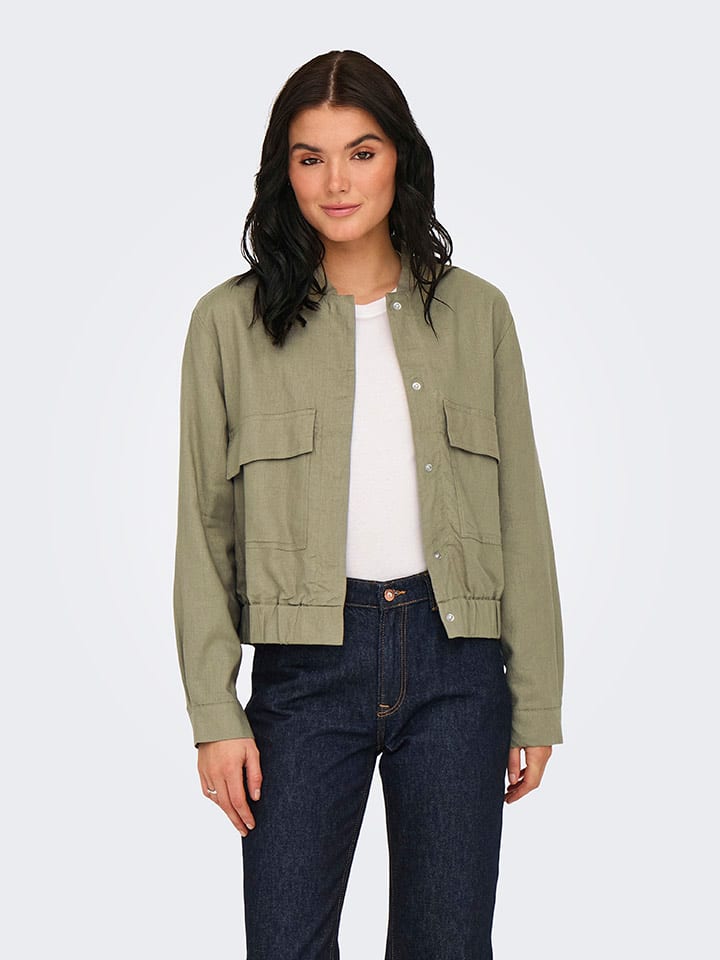JDY Übergangsjacke in Khaki günstig kaufen