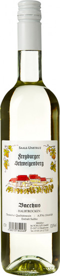 2022 Freyburger Schweigenberg Bacchus halbtrocken - Weingut Schulze