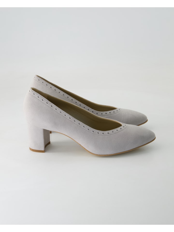 dirndl bua Trachtenschuhe in Grau günstig kaufen