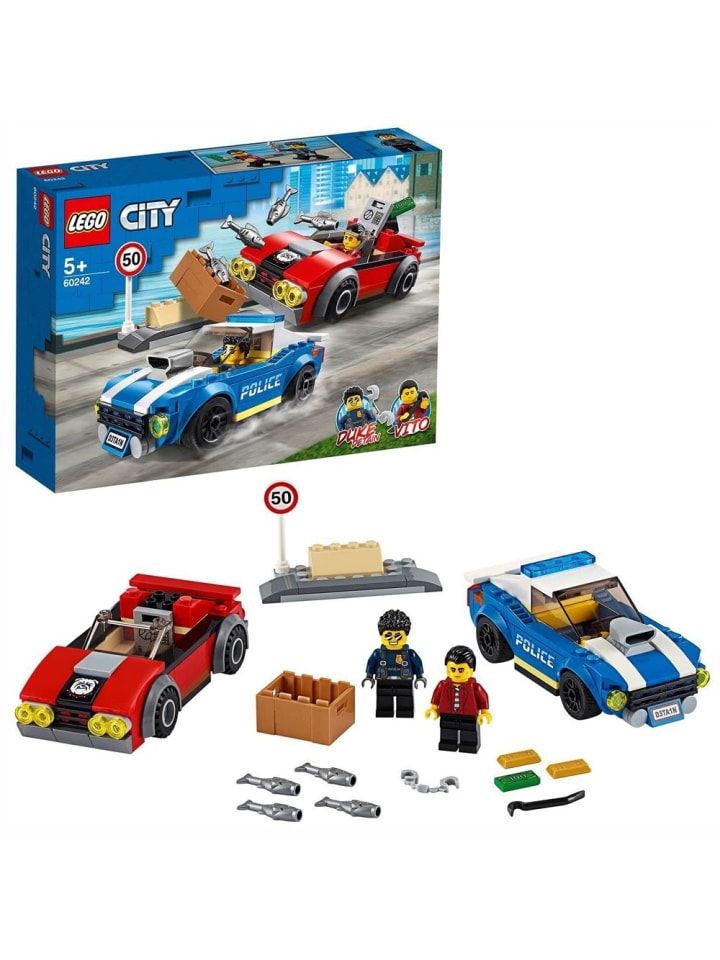 LEGO Polizei Verfolgungsjagd | LEGO ® City | Bausatz 60242 günstig kaufen onesize