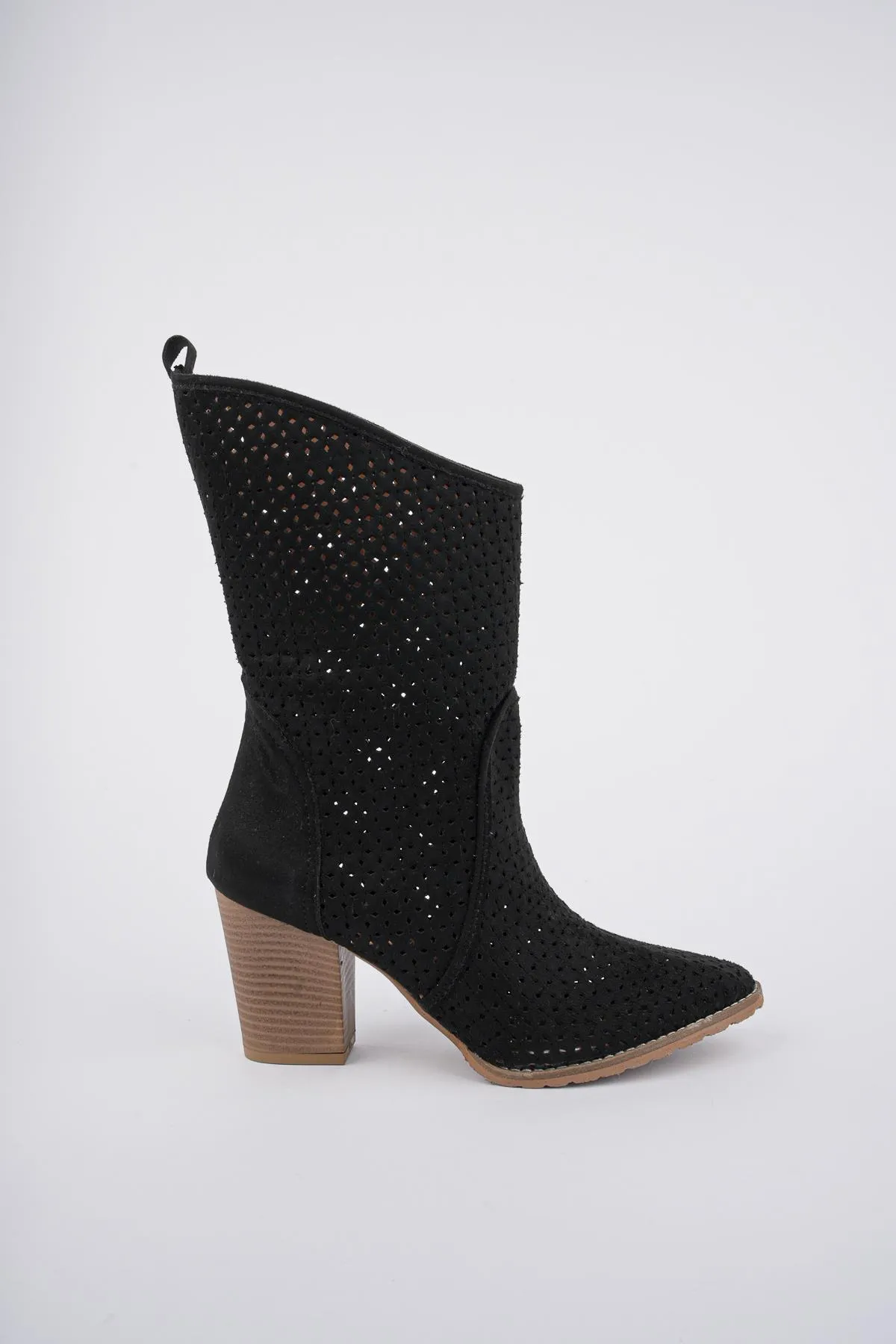 MUGGO  Indiana garantiert lasergeschnittene, stilvolle und bequeme Cowboy-Sommerstiefel für Damen