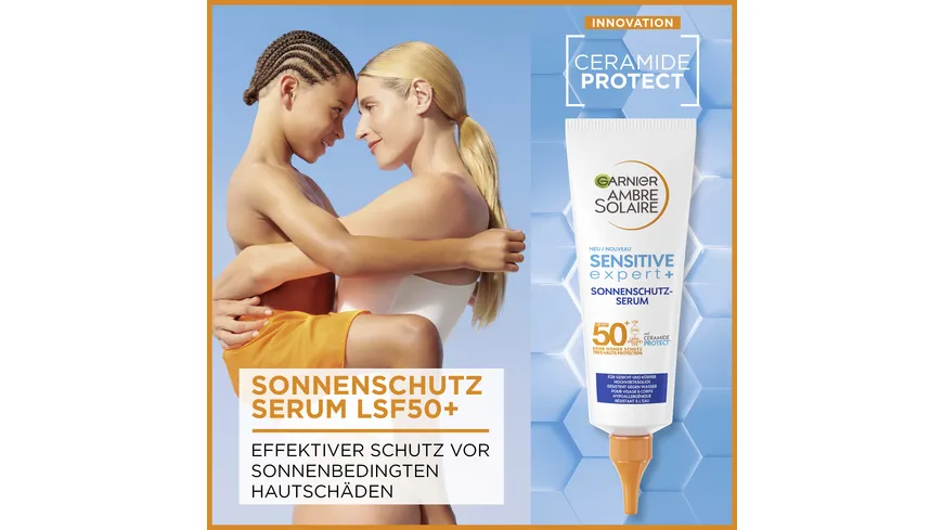 Garnier Ambre Solaire Super UV Body Serum LSF50+ 125 ml