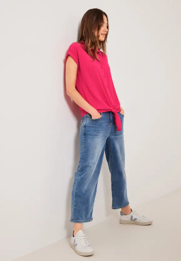 CECIL Bluse mit Knotendetail
