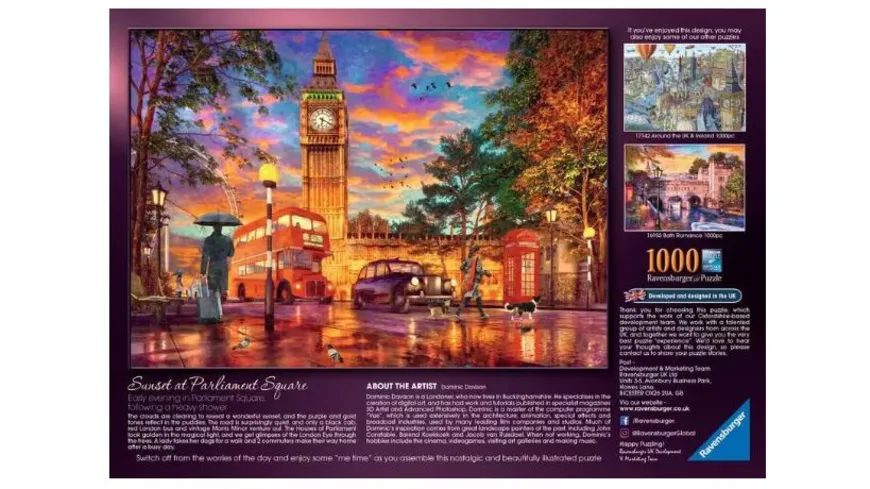 Ravensburger Puzzle - Sonnenuntergang in London