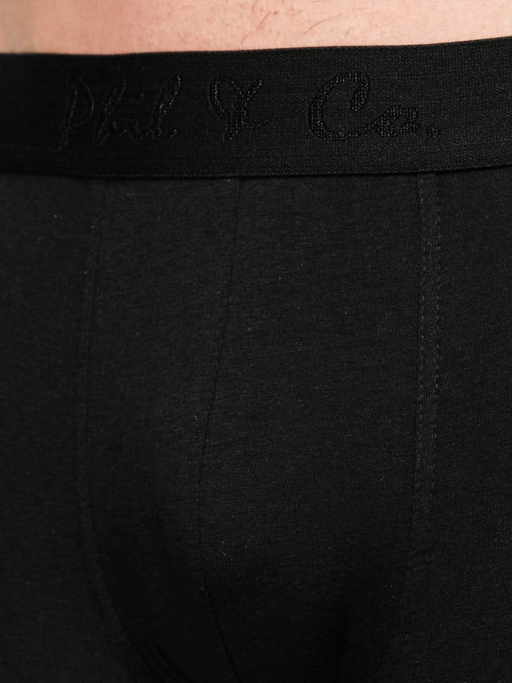 Phil & Co. Berlin  Retroshorts 8-Pack Jersey in Black günstig kaufen