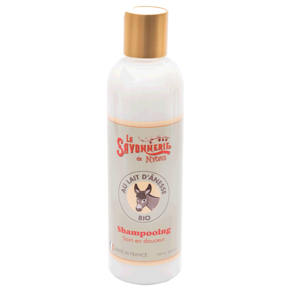 La savonnerie de nyons Shampoing au Lait d'Ânesse BIO 250ml Shampoing