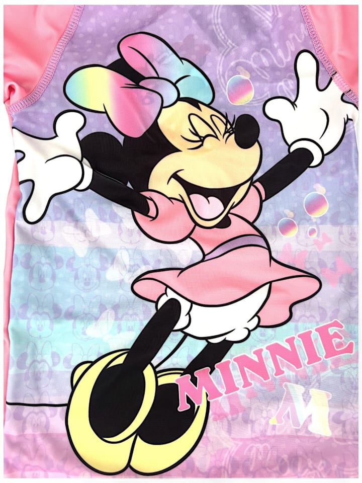 Disney Minnie Mouse Badeanzug UV50  Disney Minnie Mouse in Rosa günstig kaufen 110/116