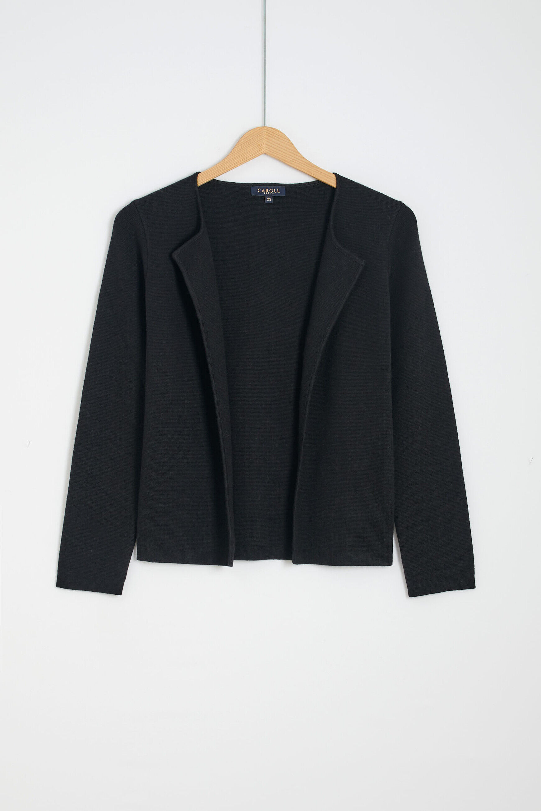gilet flora noir femme