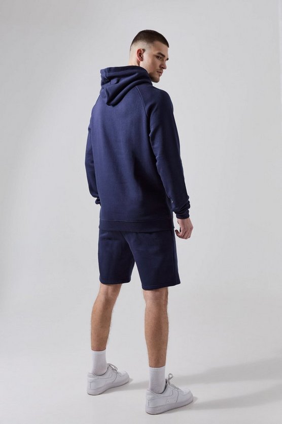 Tall Man Active Trainingshoodie und Shorts
