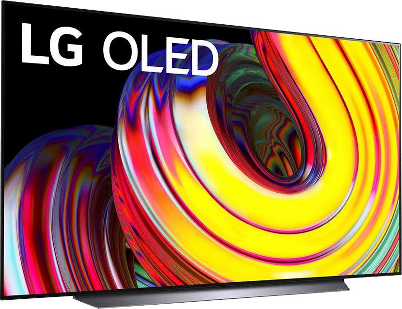 LG OLED77CS9LA LED-Fernseher (195 cm/77 Zoll, 4K Ultra HD, Smart-TV, OLED,bis zu 120Hz,α9 Gen5 4K AI-Prozessor,Dolby Vision & Atmos)