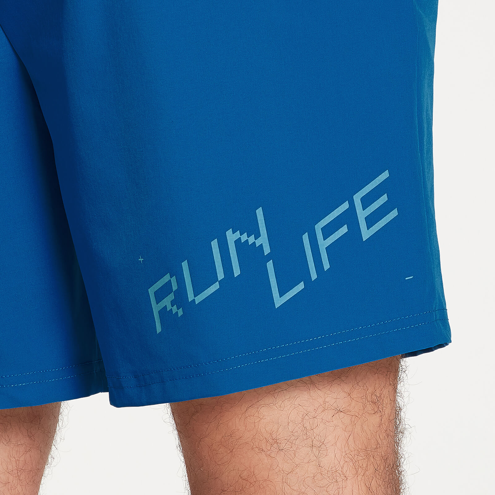 Short MP Graphic Running pour hommes – Bleu pur