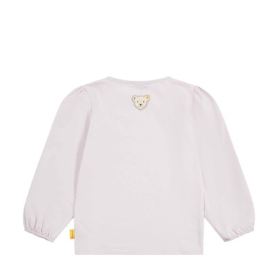 T-Shirt langarm, lila für Mädchen