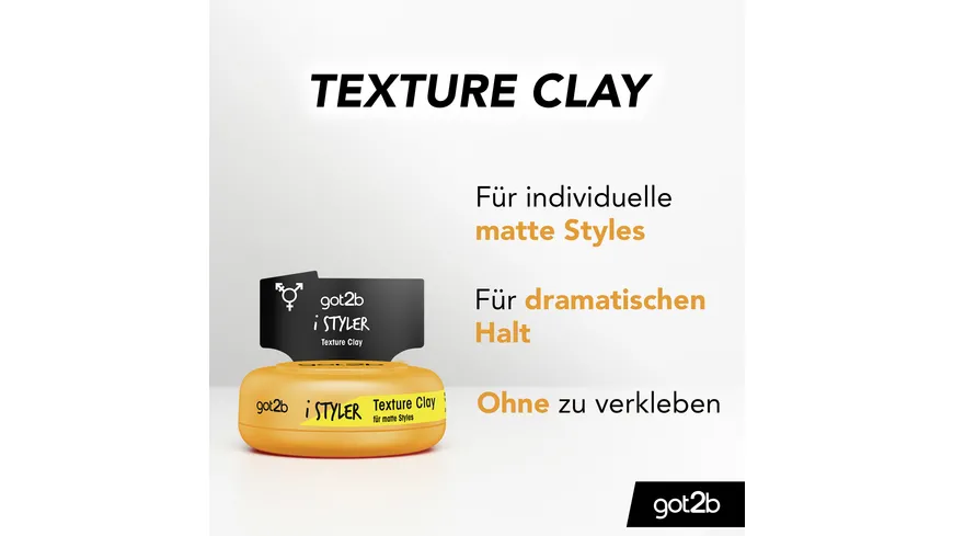 GOT2B Clay iStyler Texture 75 ml 75 ml