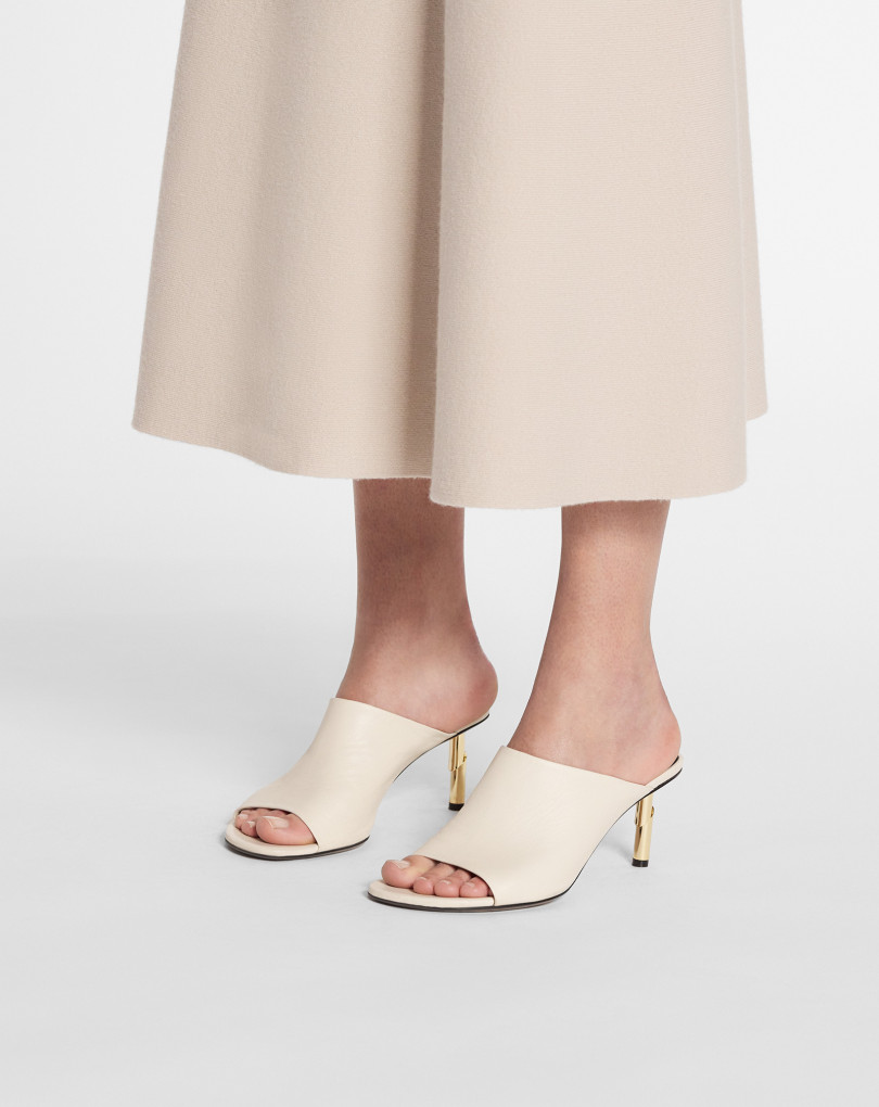 SANDALES MULES SEQUENCE BY LANVIN EN CUIR