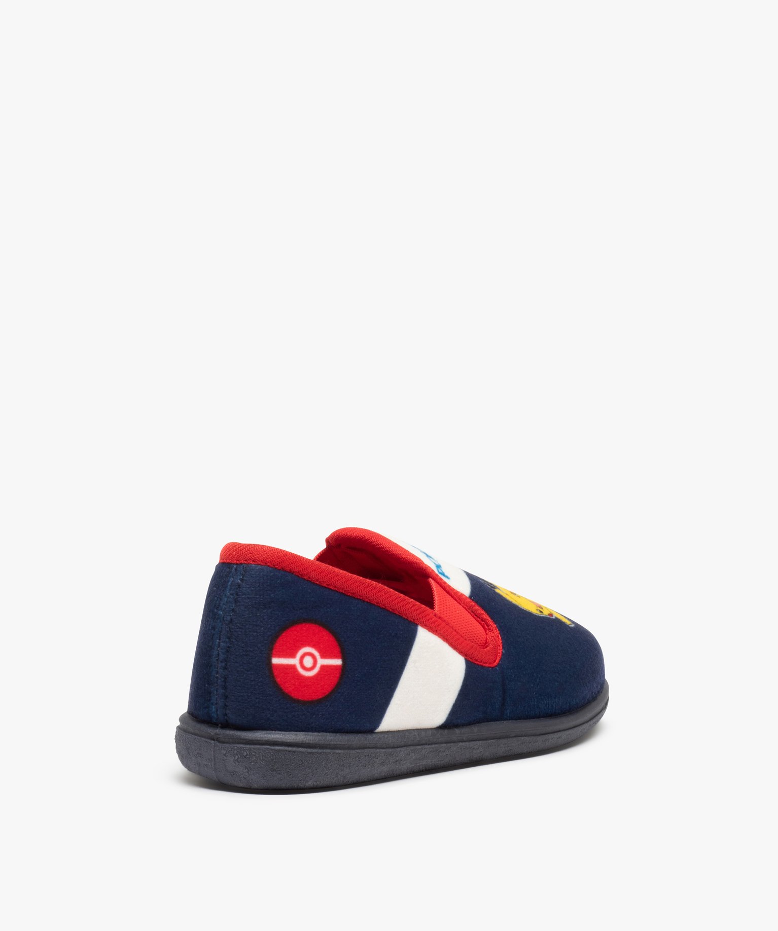 Chaussons enfant en velours imprimé - Pokémon bleu | GEMO