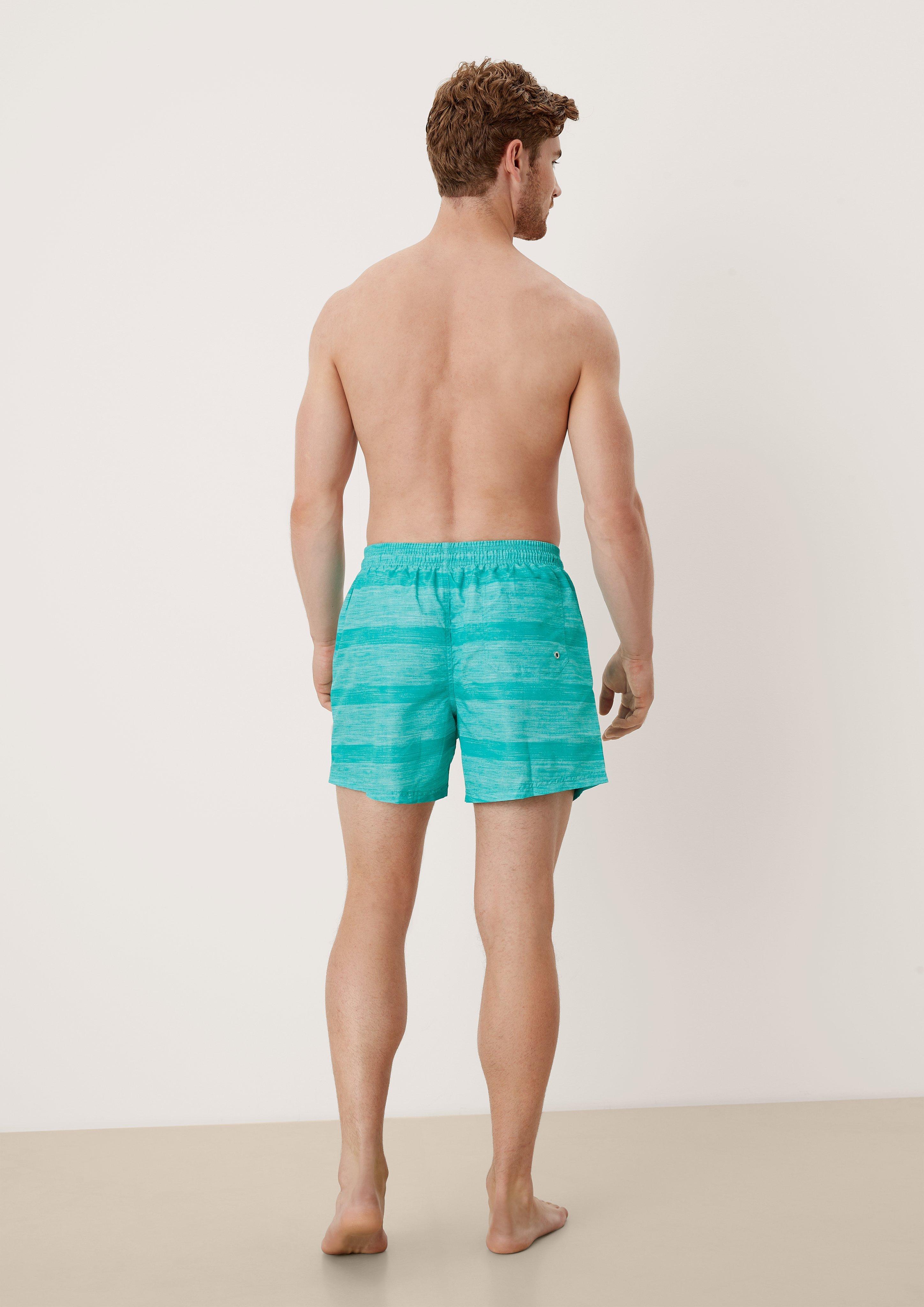 Badeshorts in melierter Optik  6007162-5344