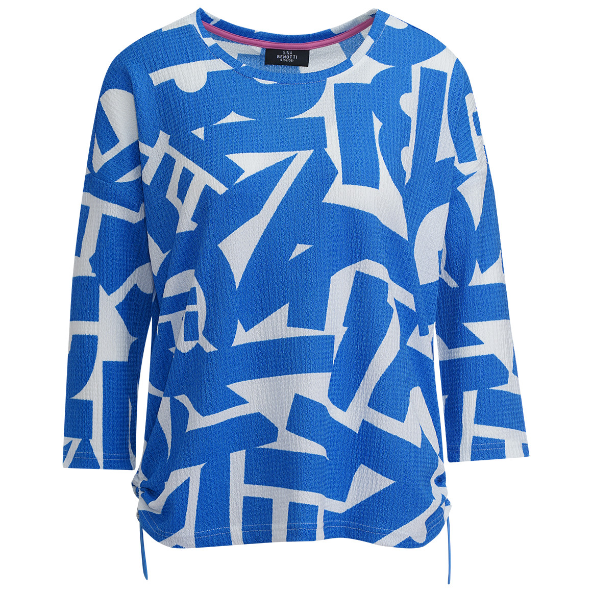 Damen Shirt mit Raffung