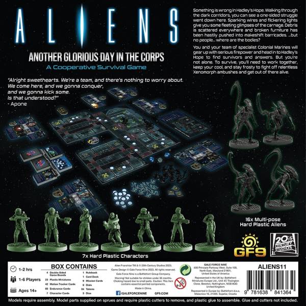 Aliens: Another Glorious Day in the Corps (engl.)
