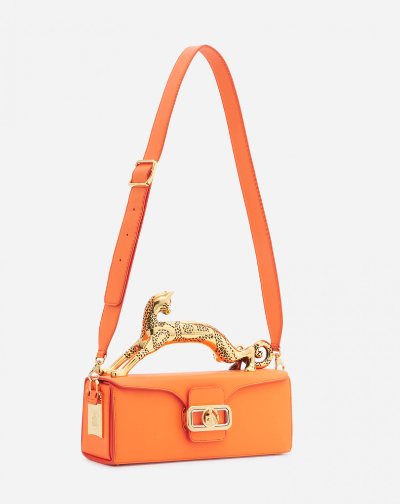 SAC PENCIL CAT MM EN CUIR