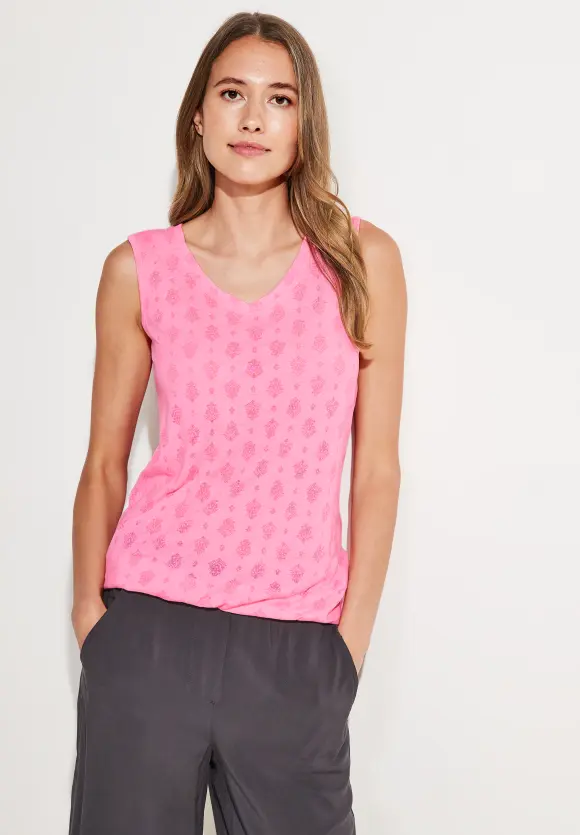 CECIL Burn Out Top