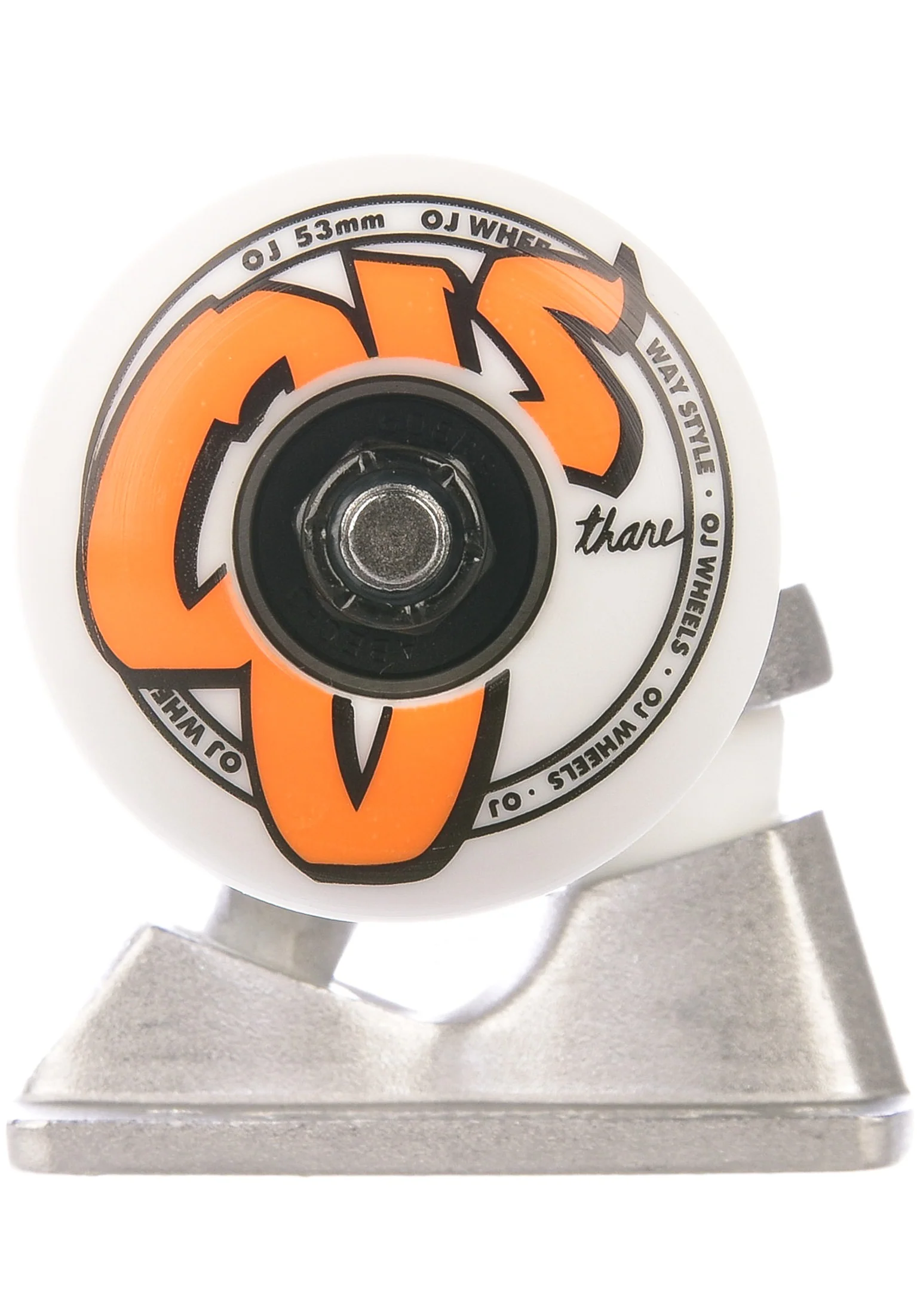 145mm / 53mm OJ Logo 1t/2w/4b Assembly Silver Truc