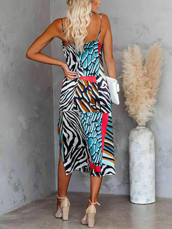 Milan Kiss Kleid in Bunt günstig kaufen