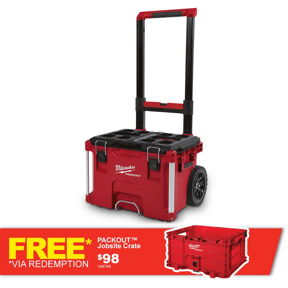 Caixa de ferramentas com rodinhas MILWAUKEE PACKOUT™ 48228426