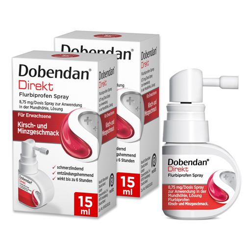 Dobendan Direkt SPRAY SPARSET  2X15 ml  Spray