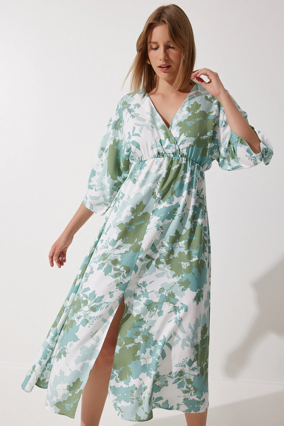 Happiness İstanbul  Kleid - Grün - A-Linie
