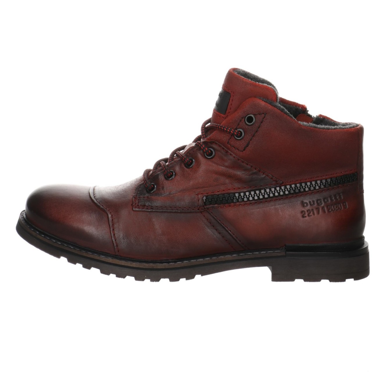 BUGATTI Stiefeletten rot Vittore