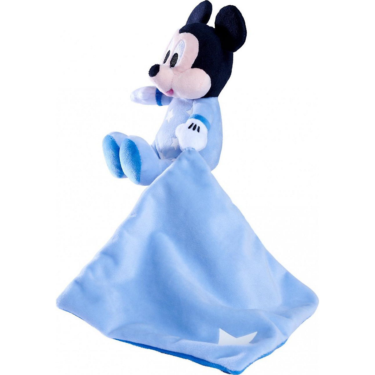 Gute Nacht Mickey mit Schmusetuch, leuchtet im Dunkeln