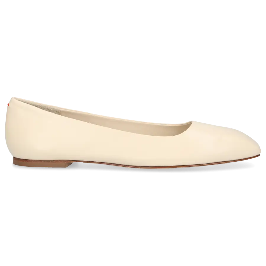 Aeyde - Ballerinas IDA Kalbsleder - beige