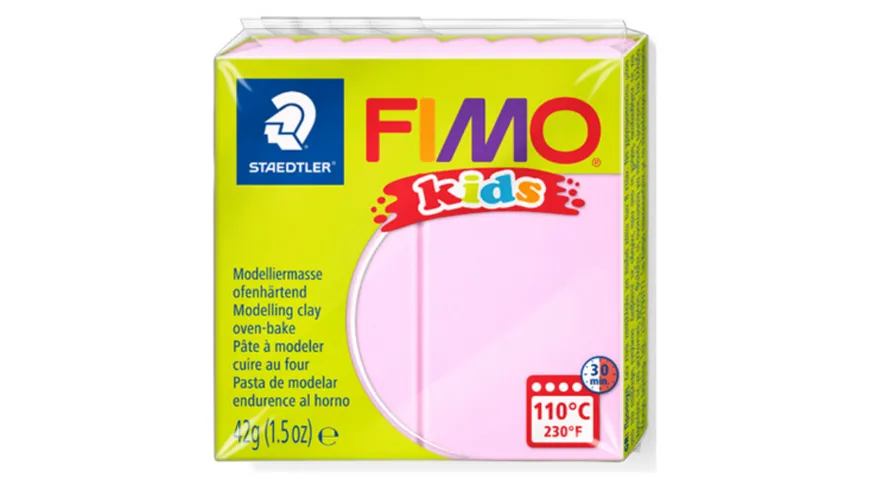 STAEDTLER Modelliermasse FIMO® Kids rosa 42 g