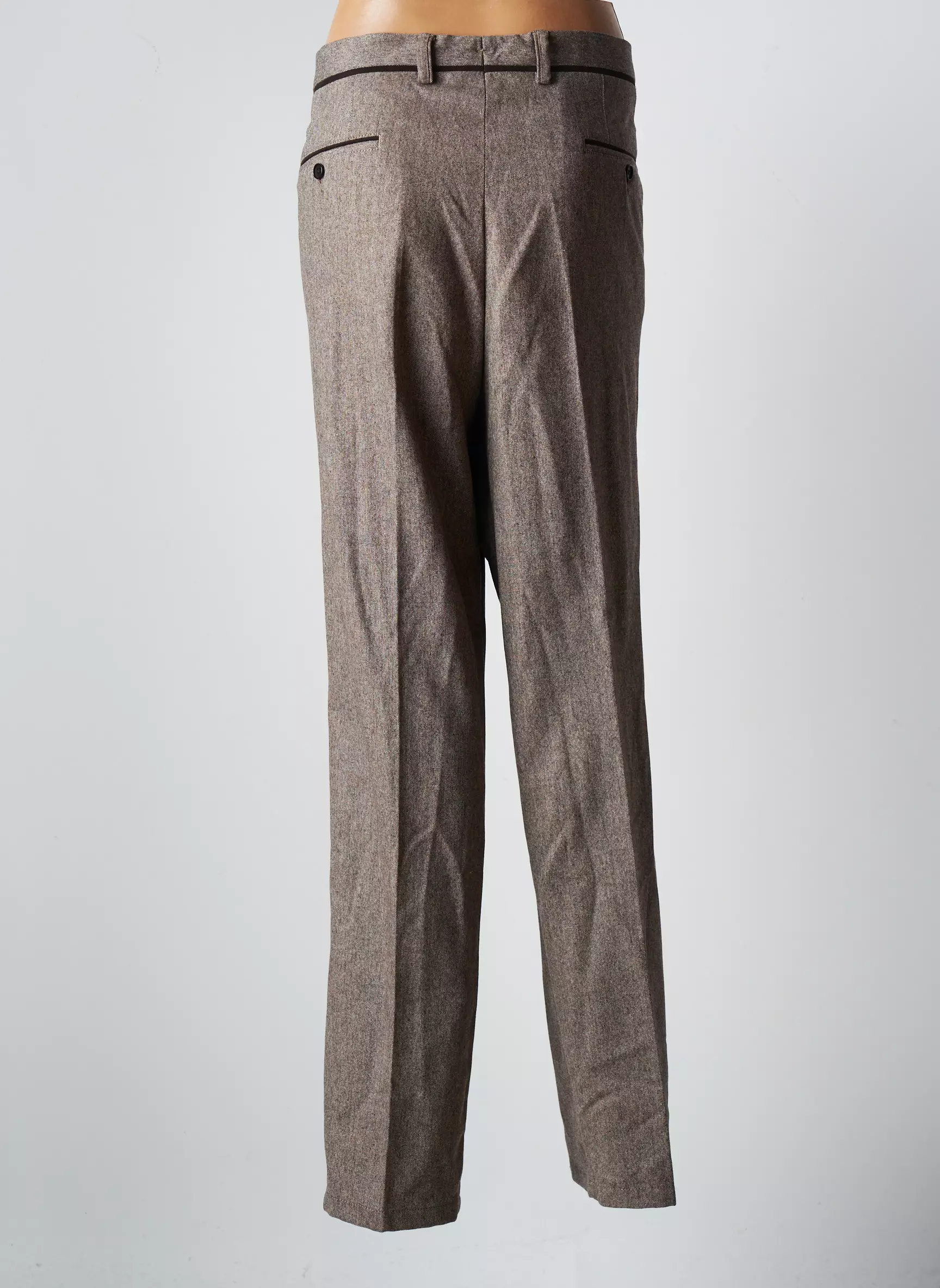 Jumfil Pantalons Droits Femme couleur marron