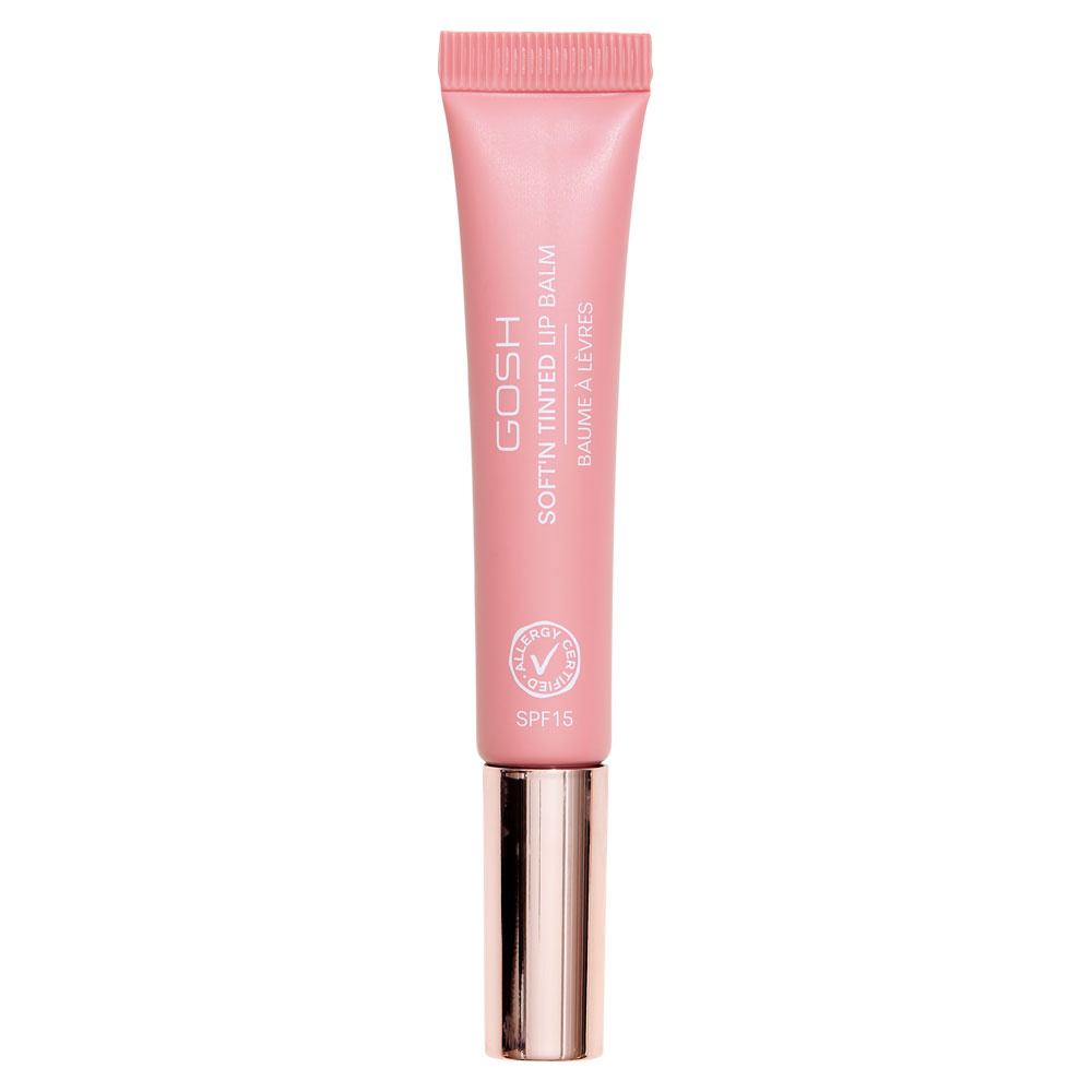 gosh copenhagen Soft`n Tinted Lip Balm 8ml - 004 Vintage Rose SPF15 GOSH Baume à lèvres hydratant et teinté