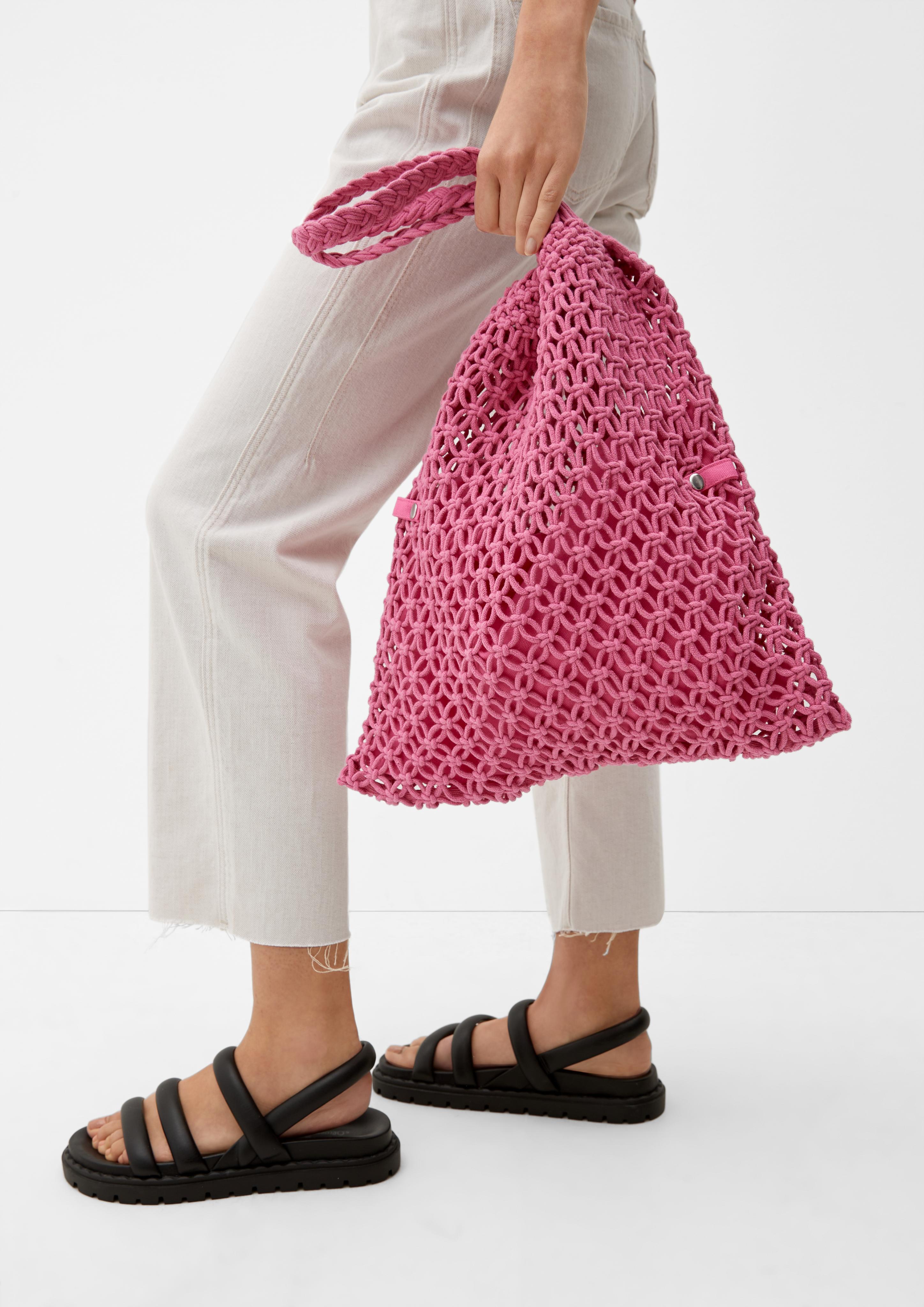 Makramee-Shopper mit Innentasche  2129935-4426