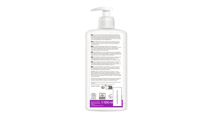 CATTIER Feuchtigkeitsspendende Körperlotion 500 ml