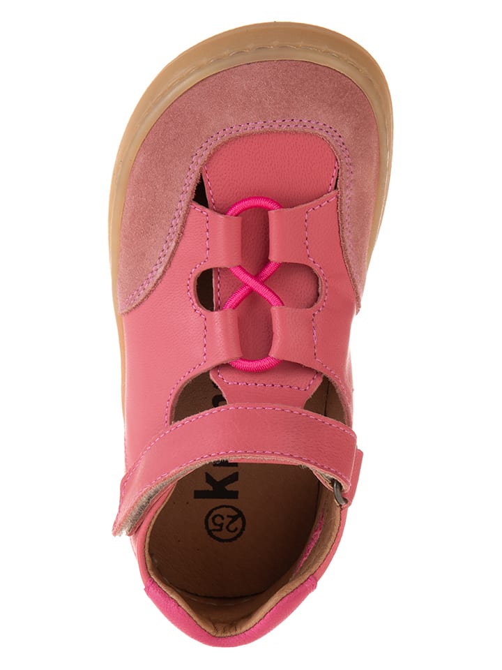 kmins Leder-Barfußschuhe in Pink günstig kaufen