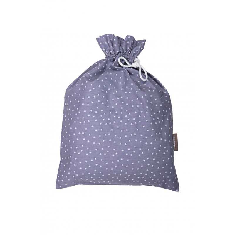 Gigoteuse naissance Hiver Coton Bio à motifs étoiles