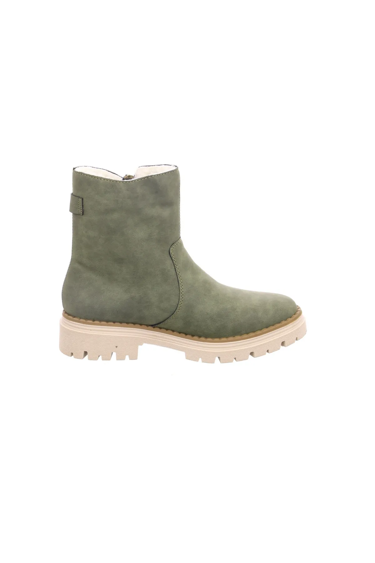Rieker  Stiefelette - Grün - Flacher Absatz