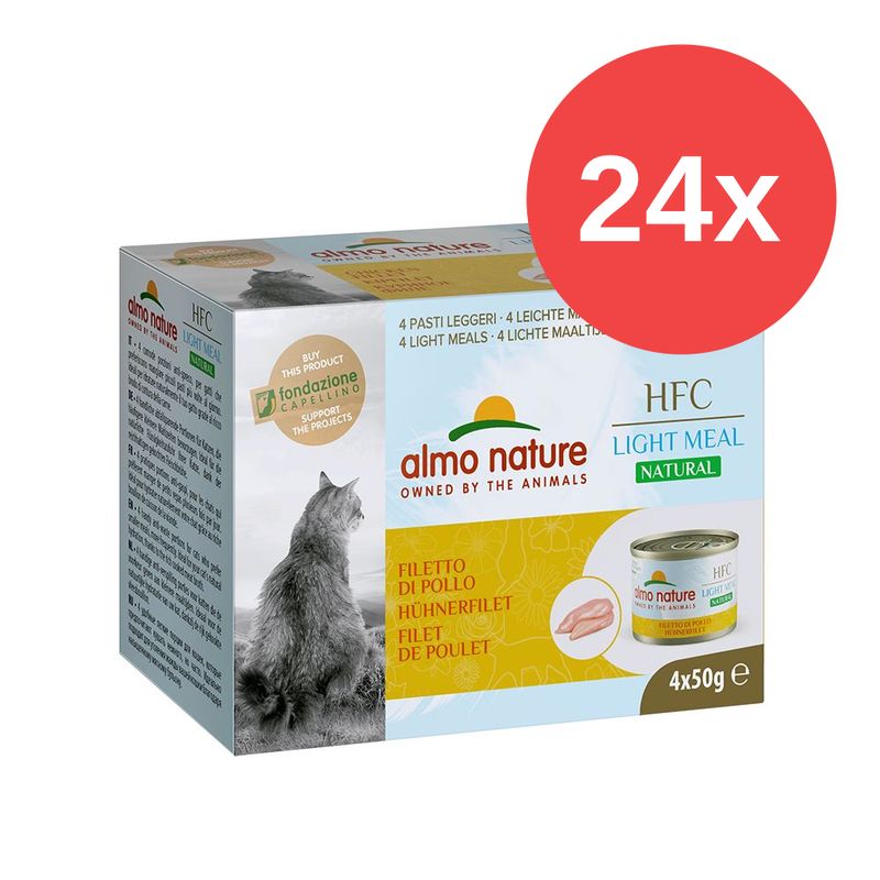 Sparpaket Almo Nature HFC Natural Light 24 x 50 g
