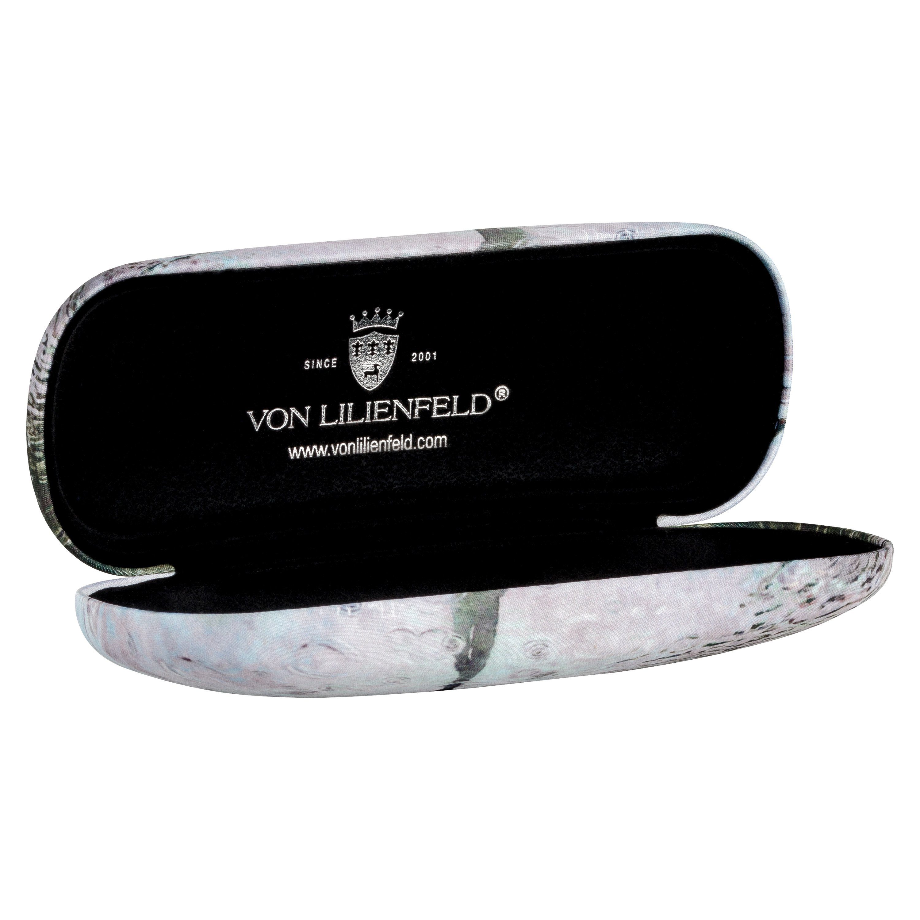 von Lilienfeld Brillenetui Brillenetui Theo Michael: Romance Kunst Motiv Brillenbox, stabiles mit Mikrofaser bezogenes Hardcase