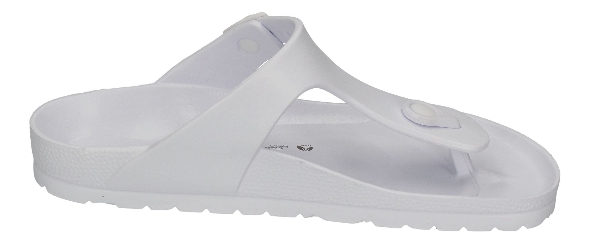 Plakton WENDY 761671 Zehentrenner Blanco