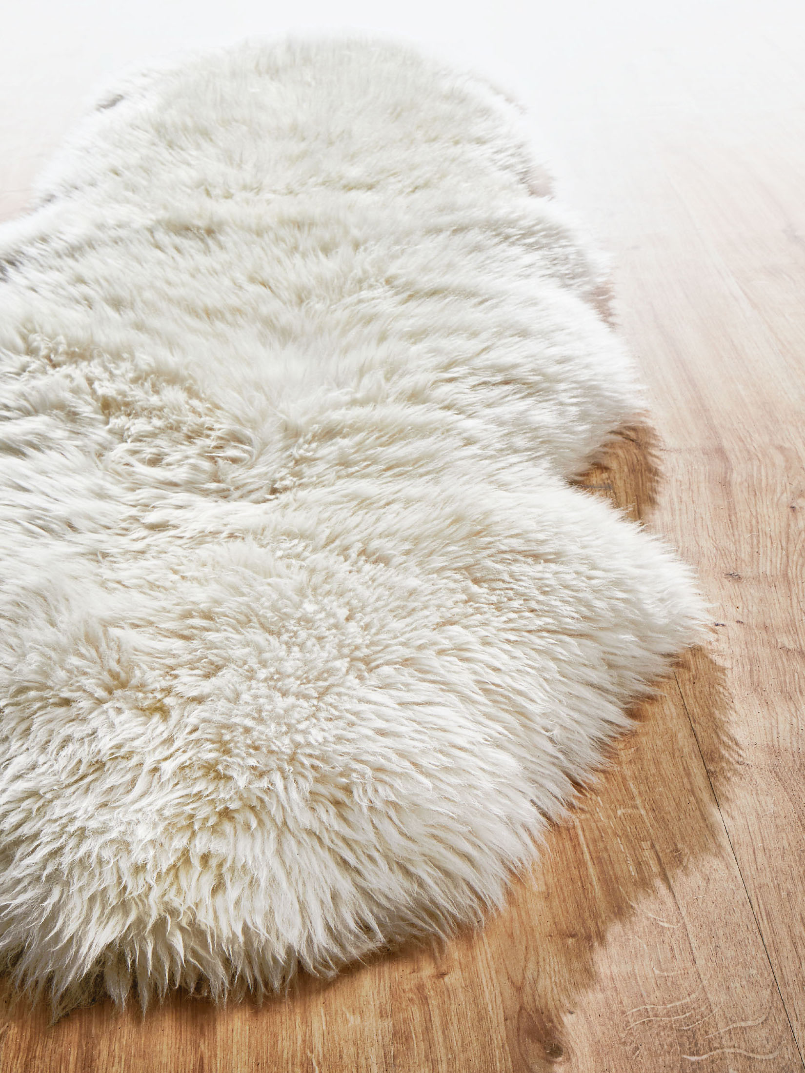 Mayfield XXL Schaffell, Weiss
