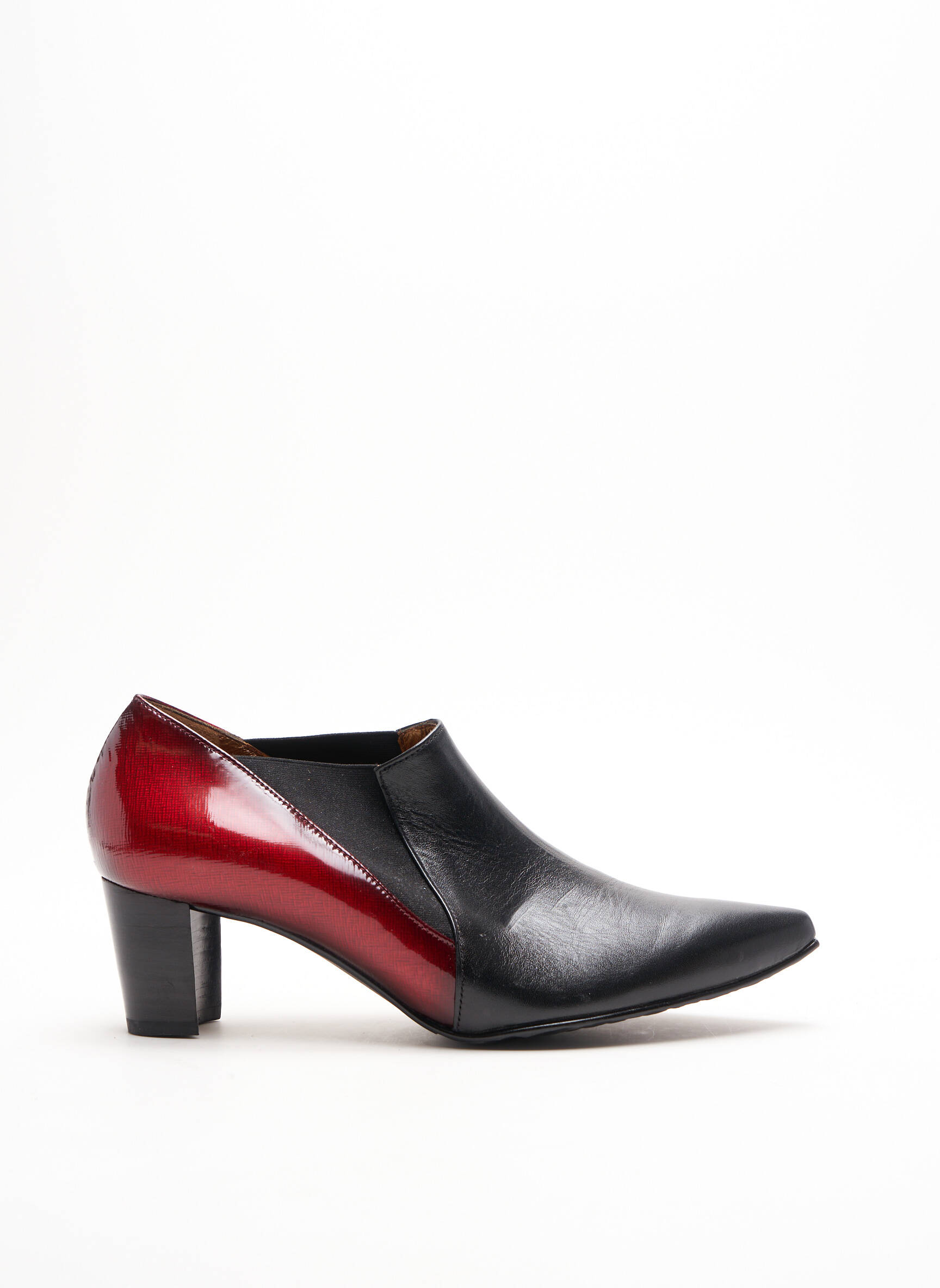 France Mode Bottines Femme couleur rouge