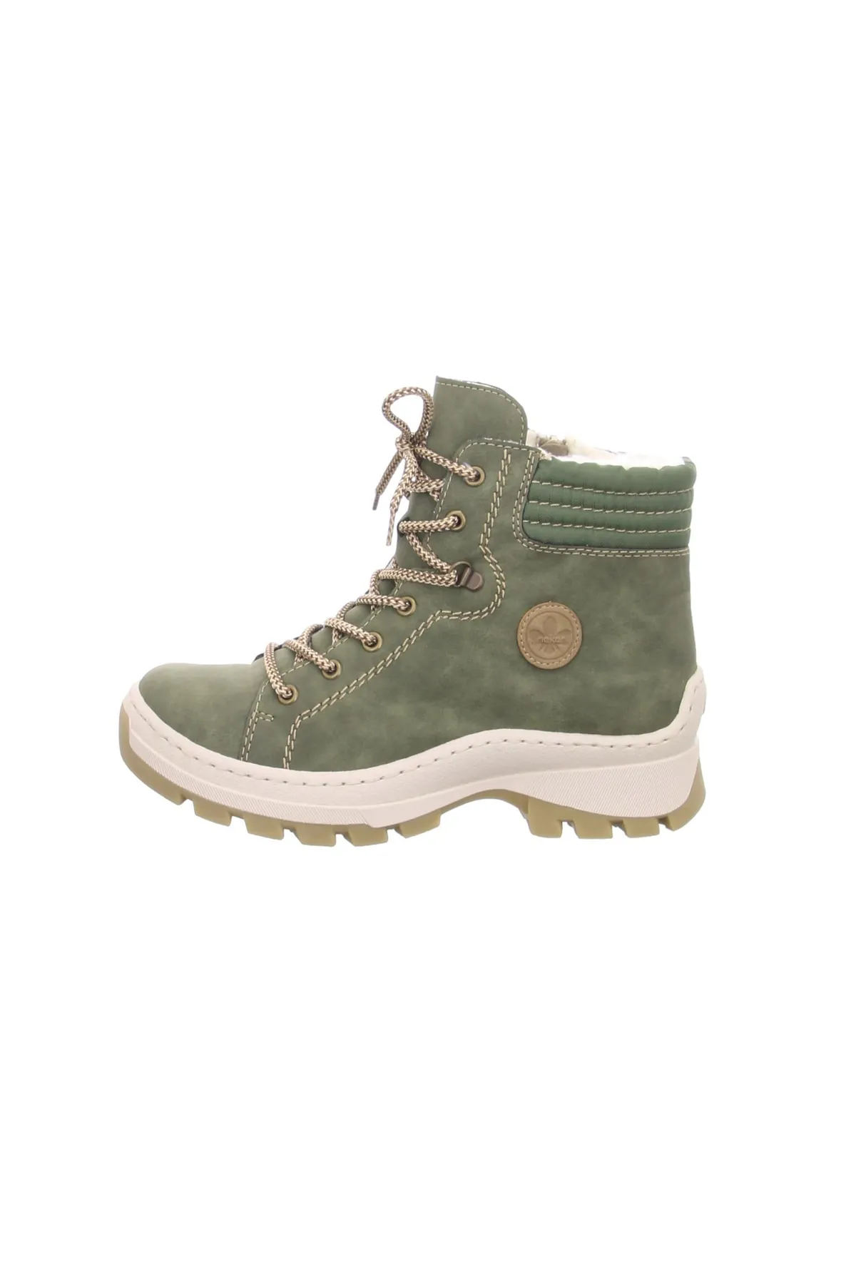 Rieker  Stiefelette - Grün - Flacher Absatz